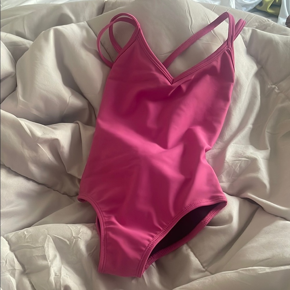 Vibrant Pink One-Piece leotard